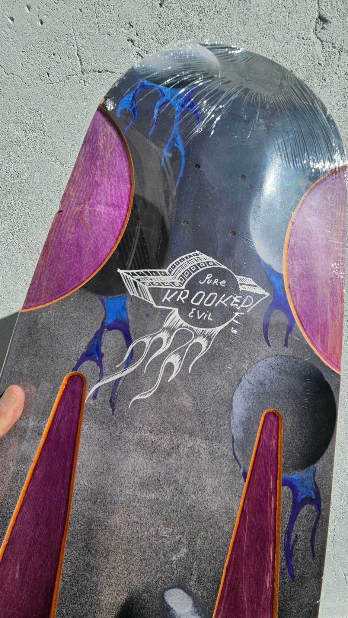 Krooked Skateboards x Mark Gonzales - Pure Evil 2 Beamer - Limited  out of 350 - SkateTillDeath.com