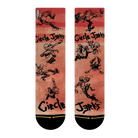 Merge4 CIRCLE JERKS SKANK CREW SOCKS - SkateTillDeath.com