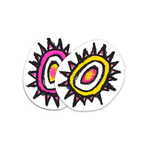 New Deal sun stickers - SkateTillDeath.com