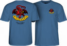 Powell Peralta Cab Dragon II T-shirt Slate Blue - SkateTillDeath.com