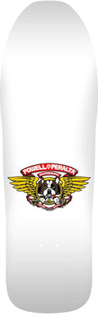POWELL PERALTA FRANKIE HILL "BULLDOG" White w/ Gold Foil 10" SKATEBOARD DECK - SkateTillDeath.com