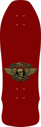 Powell Peralta GeeGah Ripper Maroon Skateboard Deck - 9.75 x 30 - SkateTillDeath.com