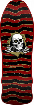 Powell Peralta GeeGah Ripper Maroon Skateboard Deck - 9.75 x 30 - SkateTillDeath.com