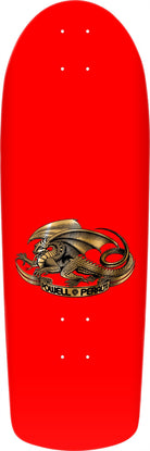 Powell Peralta Mike McGill 40th Anniversary Reissue Skateboard Deck McTwist Red w/Gold Foil - 10 x 30.125 - SkateTillDeath.com