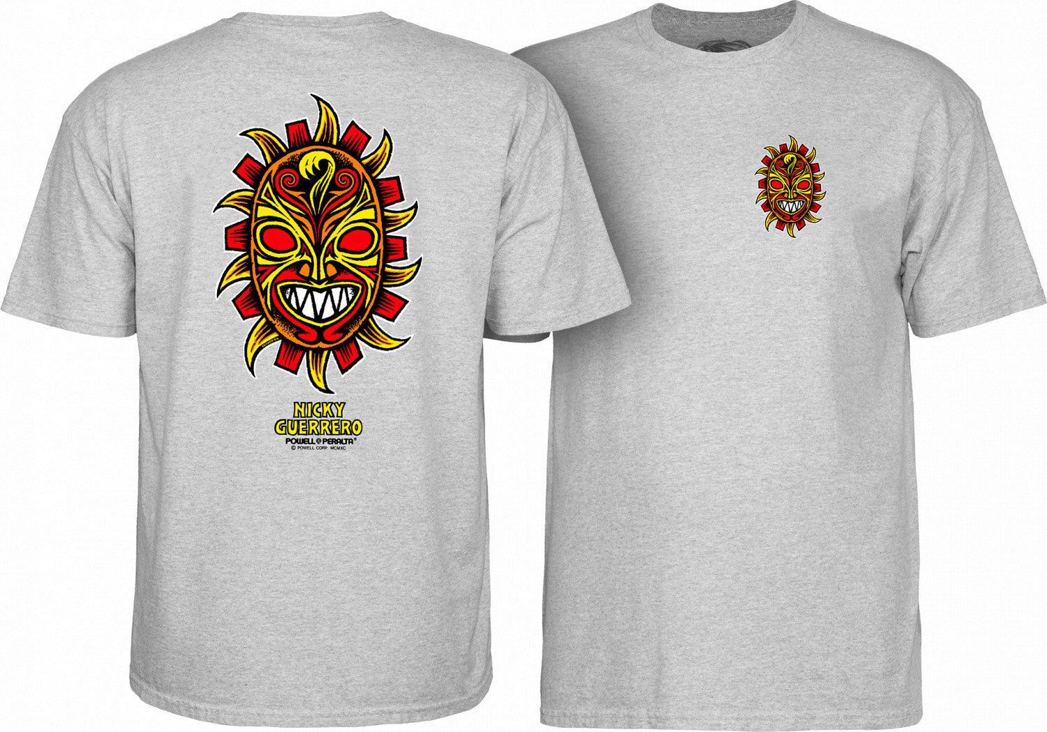 Powell Peralta Nicky Guerrero Mask T-Shirt - SkateTillDeath.com
