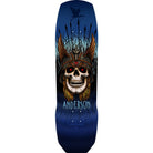 Powell Peralta Pro Andy Anderson Heron 7-Ply Maple Skateboard Deck Blue - 9.13 x 32.8 - SkateTillDeath.com