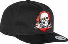 Powell Peralta Ripper Snapback Cap Black - SkateTillDeath.com