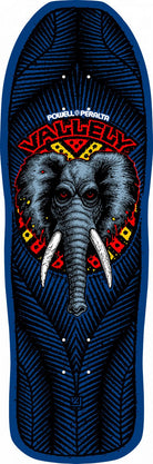 Powell Peralta Vallely Elephant Skateboard Deck Navy - 9.85 x 30 - SkateTillDeath.com