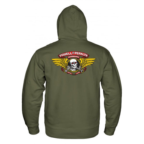 Load image into Gallery viewer, POWELL-PERALTA WINGED RIPPER MID WEIGHT HOODIE - SkateTillDeath.com
