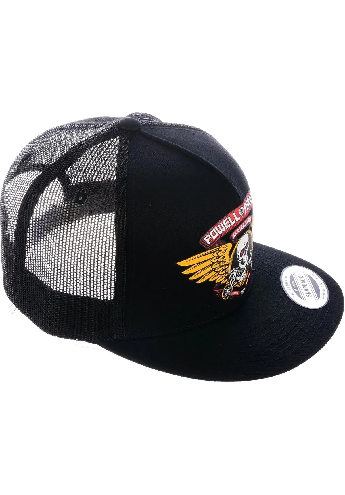 Powell Peralta Winged Ripper Trucker Snapback - SkateTillDeath.com