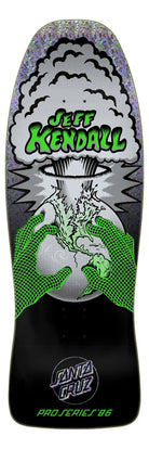 PREORDER (SHIPPING 19/6) 10.0in Jeff Kendall End Of The World Reissue Santa Cruz Skateboard Deck - SkateTillDeath.com