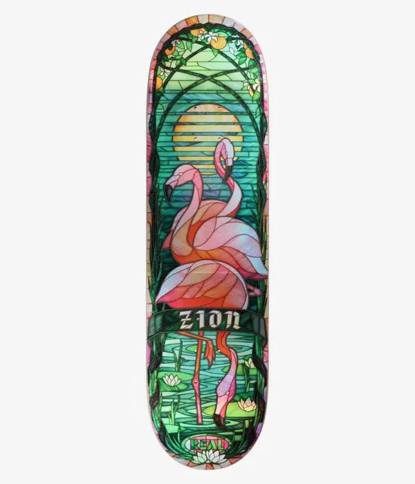 Real Zion Holographic Cathedral Easy Rider 8.38" Skateboard Deck (holographic rainbow) - SkateTillDeath.com