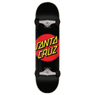 SANTA CRUZ CLASSIC DOT FULL BLACK 8.0" - SKATEBOARD COMPLETE - SkateTillDeath.com