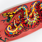 Santa Cruz Old School Jeff Kendall Snake Reissue Deck (Red) - SkateTillDeath.com