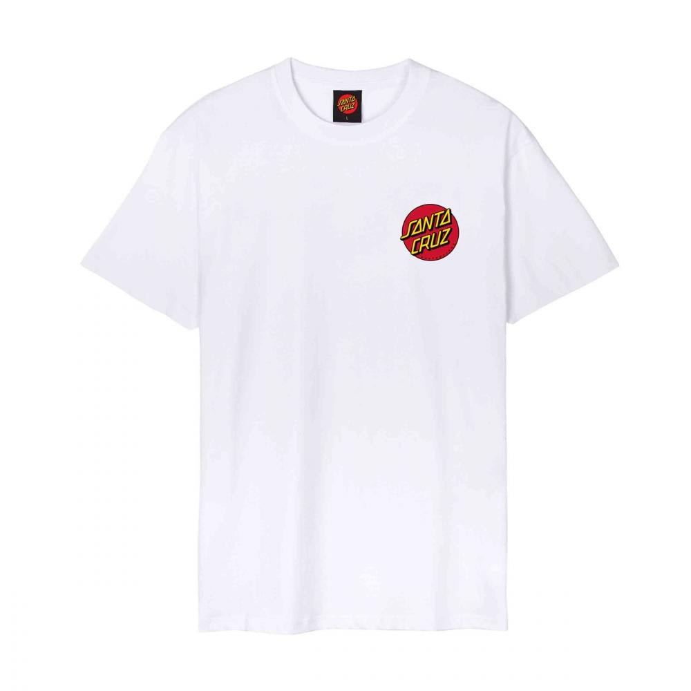 Santa Cruz T-Shirt Classic Dot Chest (Multiple colours) - SkateTillDeath.com
