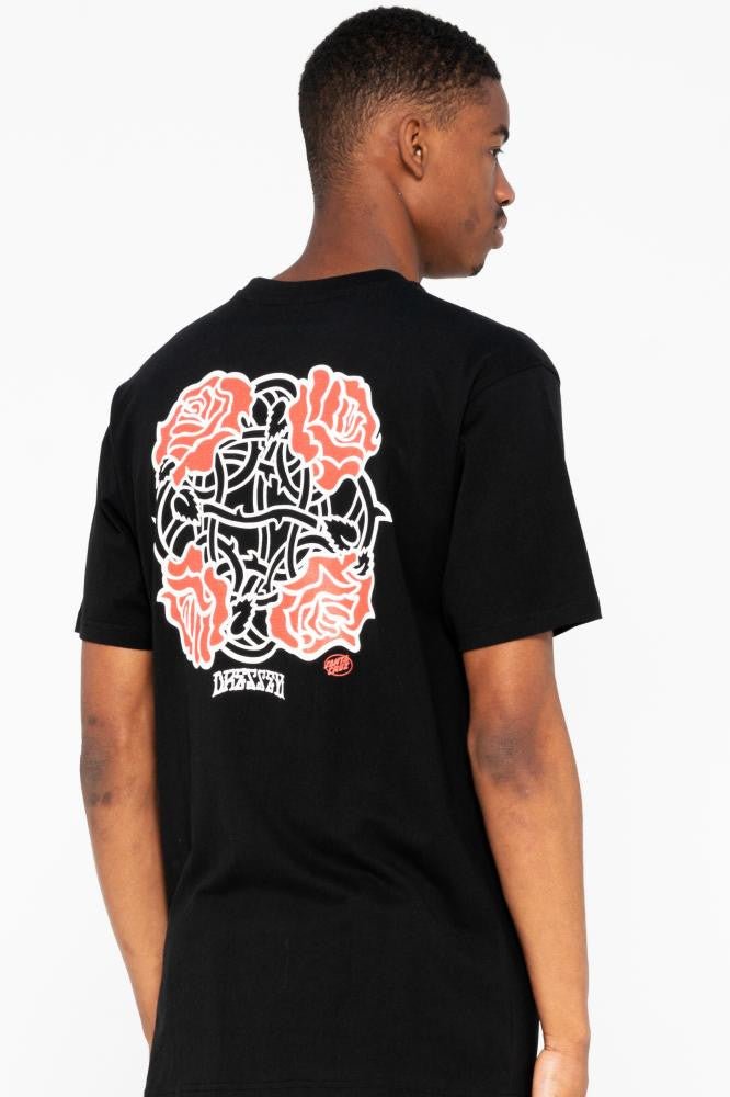 Santa Cruz T-Shirt Dressen Roses Club T-Shirt - SkateTillDeath.com