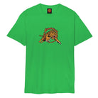 Santa Cruz T-Shirt Salba Tiger Simplified Front Sport Green - SkateTillDeath.com