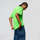 Santa Cruz T-Shirt Salba Tiger Simplified Front Sport Green - SkateTillDeath.com