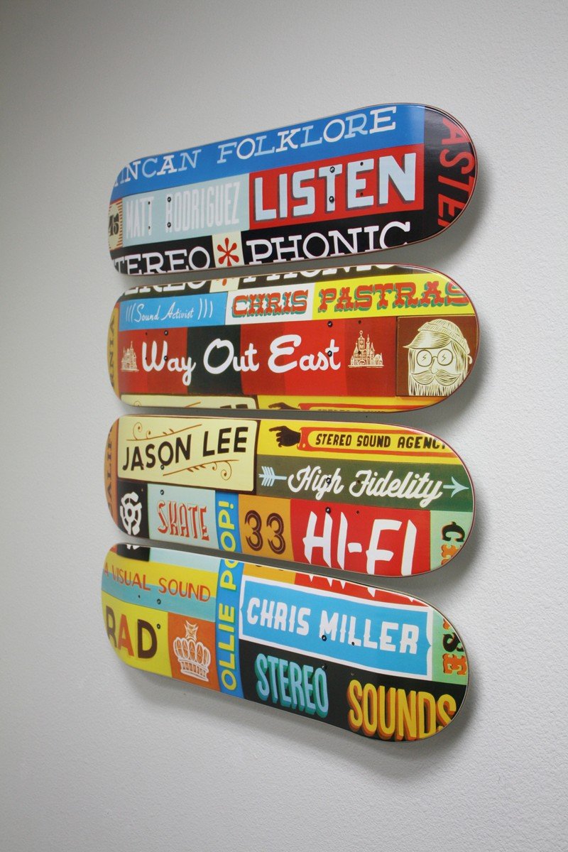 Sk8ology Deck Display without Drill Bit - SkateTillDeath.com