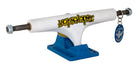 Stage 4 Mark Gonzales White / Blue Independent Skateboard Truck - SkateTillDeath.com