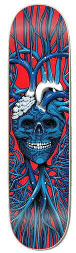 Load image into Gallery viewer, STRANGELOVE CODE BLUE 8.375&quot; SKATEBOARD DECK - SkateTillDeath.com
