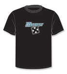 T-Shirt H-Street LA Logo Black T-Shirt - SkateTillDeath.com