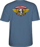 T-shirt Powell-Peralta™Winged Ripper Indigo - SkateTillDeath.com