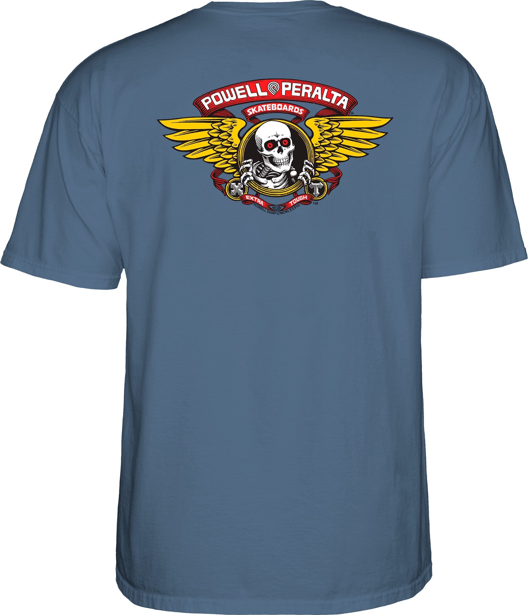 T-shirt Powell-Peralta™Winged Ripper Indigo - SkateTillDeath.com