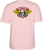 T-shirt Powell-Peralta™Winged Ripper Light Pink - SkateTillDeath.com