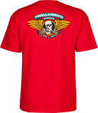 T-shirt Powell-Peralta™Winged Ripper Red - SkateTillDeath.com
