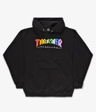 Thrasher Rainbow Mag Hood (Black) - SkateTillDeath.com