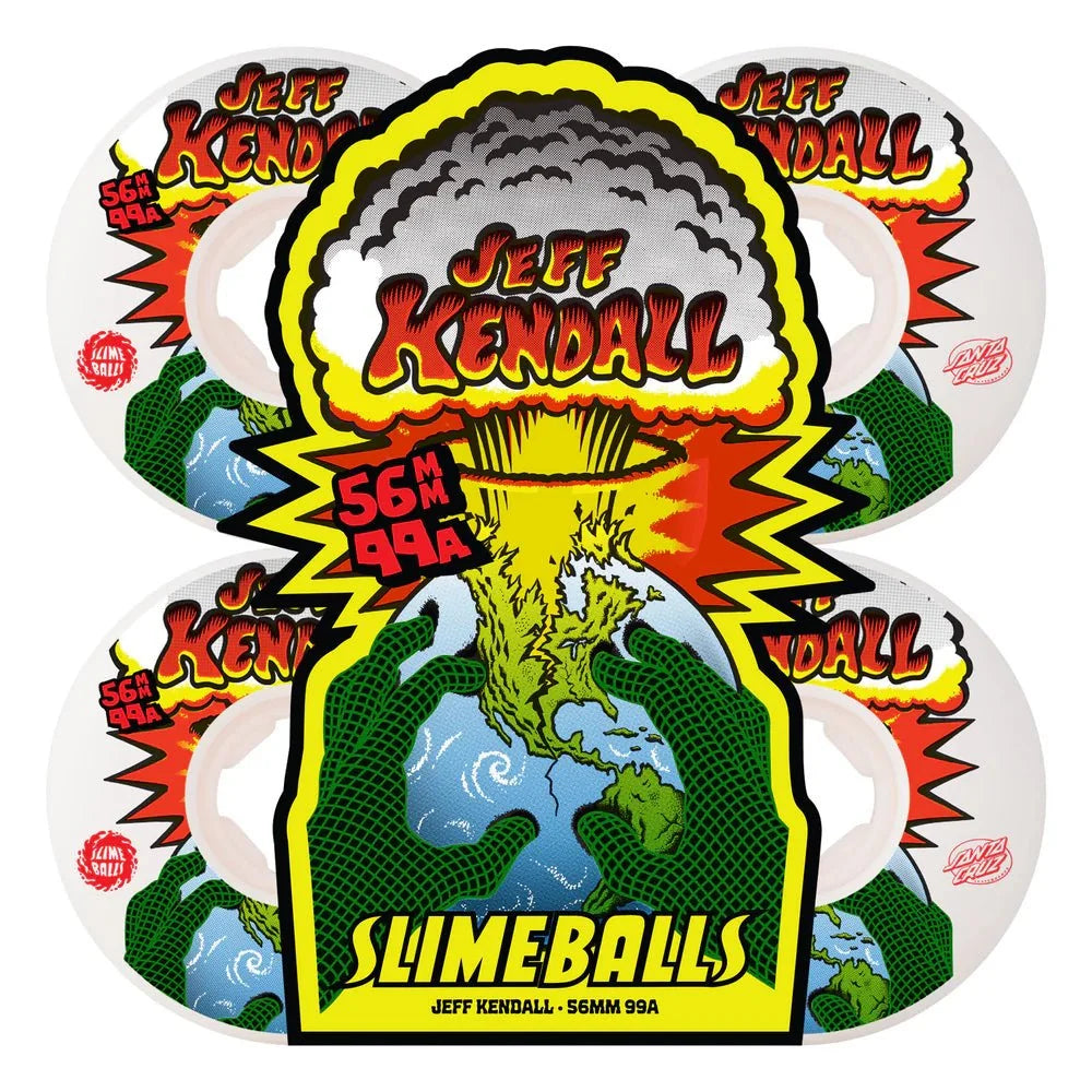 Wheels Slime Balls Kendall End Of The World Reissue Chubbies 99A - SkateTillDeath.com
