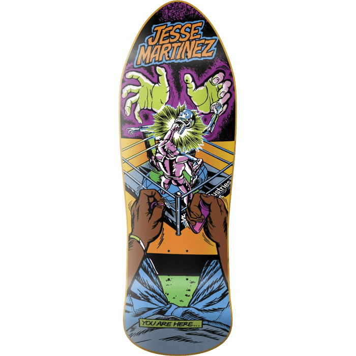 WI MARTINEZ ROCK'EM SOCK'EM DECK - 10.12 - SkateTillDeath.com