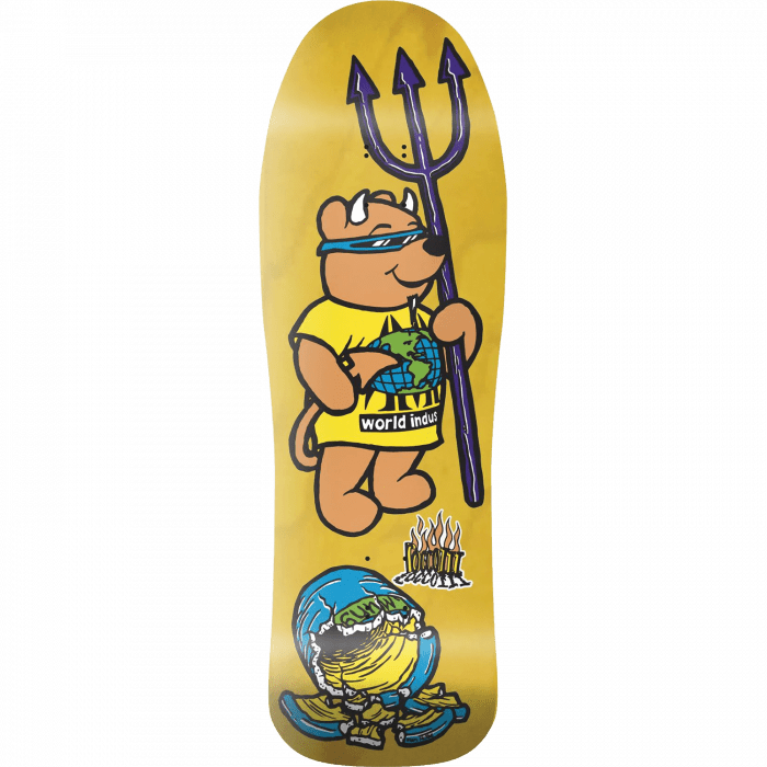 WORLD INDUSTRIES DECK STEVE ROCCO III 9.75 X 31.5 WB - 14.75 - SkateTillDeath.com