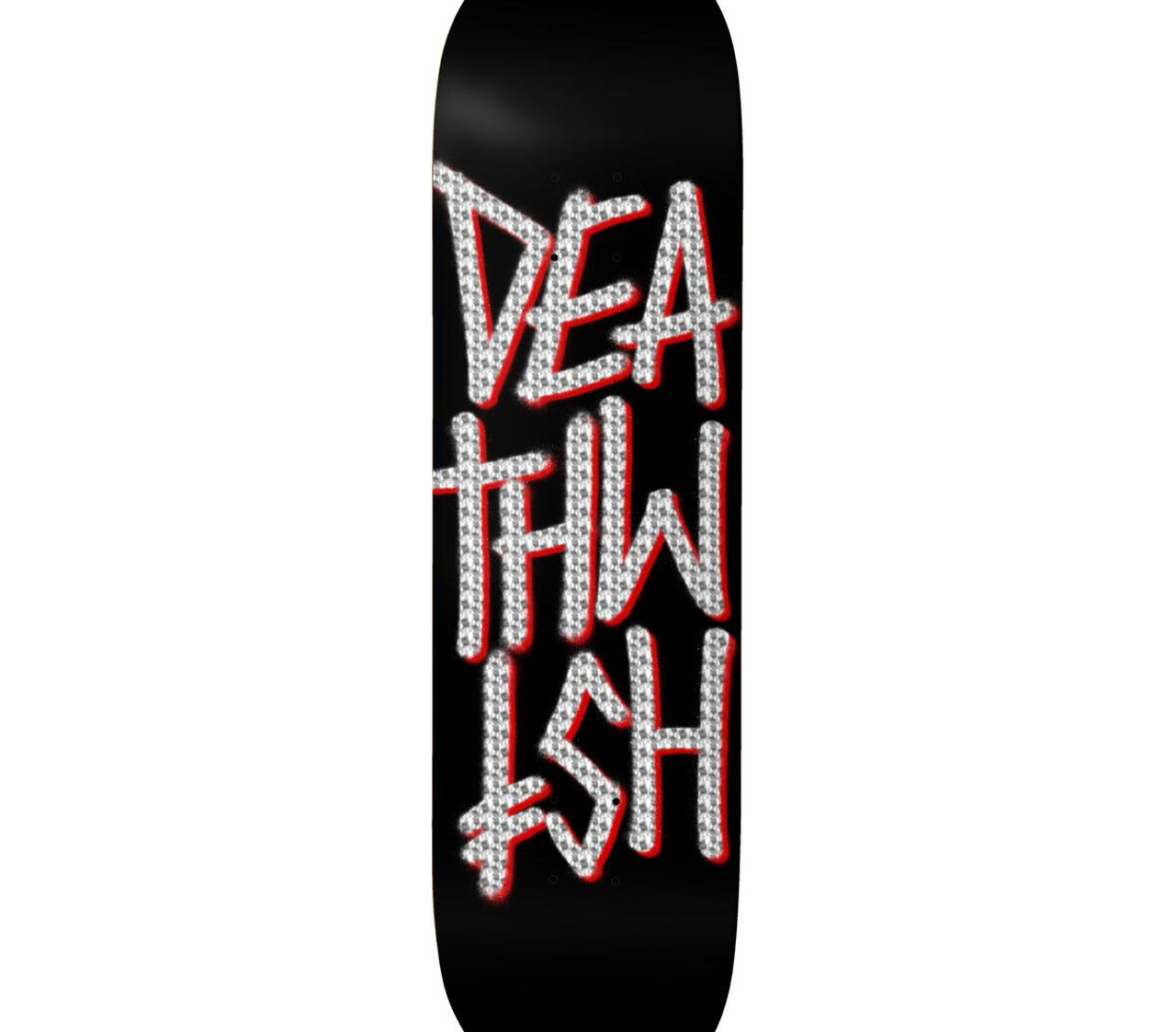 Deathwish - Skateboard - Deck - Deathstack Blk/Holo Foil 8" (Multi) Deck