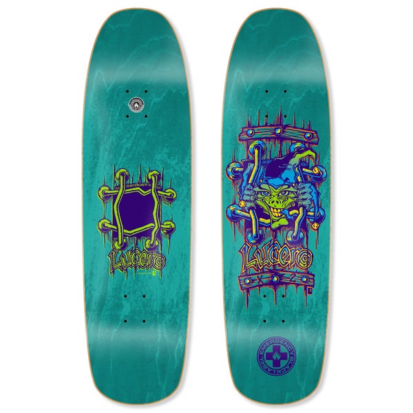Black Label - Skateboard - Deck - Lucero X-2 8.88" (Turquoise) Deck