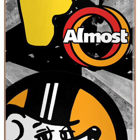 Almost - Skateboard - Deck - New Pro Silver Lining 8" (Multi) Deck