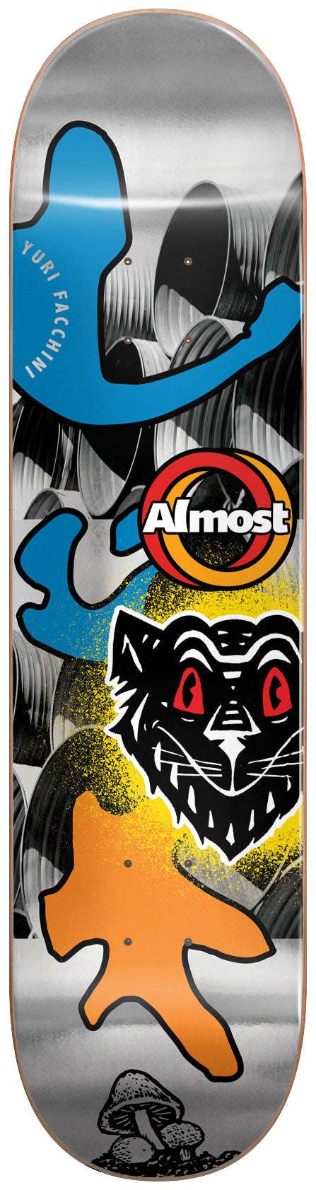 Almost - Skateboard - Deck - Yuri Silver Lining 8.125" (Multi) Deck