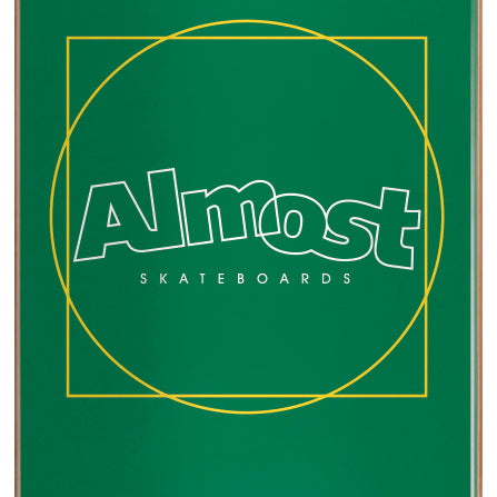 Almost - Skateboard - Deck - Greener Super Sap 8.25" (Green) Deck