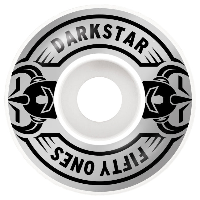 Darkstar - Skateboard - Wheels - Quarter Wheel 51mm (Silver) Wheels