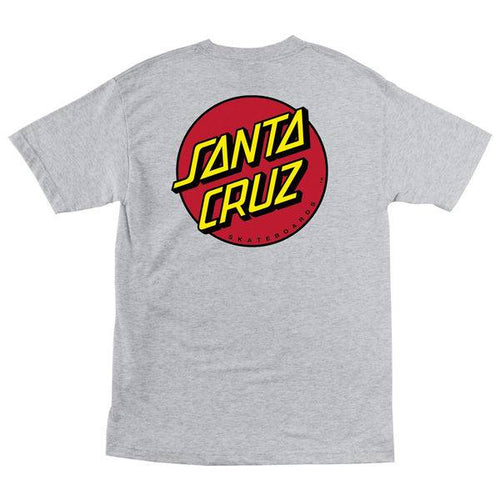 Load image into Gallery viewer, Santa Cruz - Clothing - T-Shirt - Santa Cruz Classic Dot Tee T-Shirt Dark Heather XL () T-Shirt
