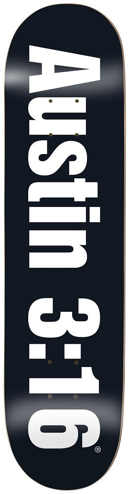 Enjoi - Skateboard - Deck - Three Sixteen 8.5" (Black) Deck