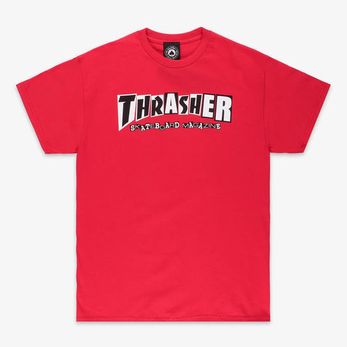 Load image into Gallery viewer, Thrasher X Baker Logo T-Shirt (Red)
