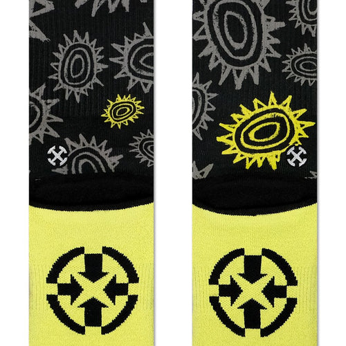 Load image into Gallery viewer, Merge4 Socks - New Deal Sun Pattern   Socks
