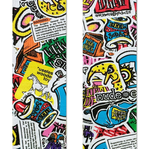 Load image into Gallery viewer, Merge4 Socks - New Deal Sticker Pack   Socks
