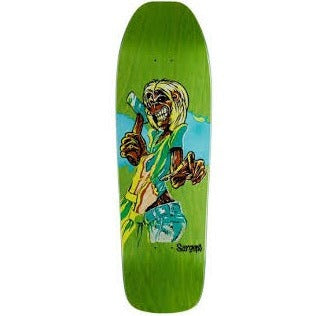 Load image into Gallery viewer, New Deal Sargent Killers Ht Skateboard Deck - Green - 9.825&quot;   Deck
