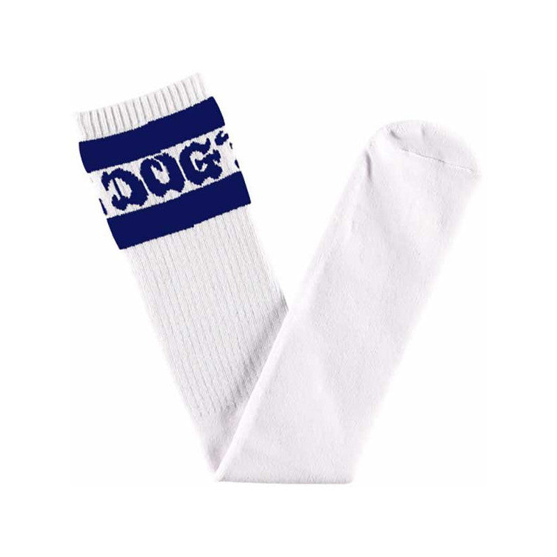 Dogtown - Accessories - Socks - Dogtown Tube Socks White/Blue   Socks