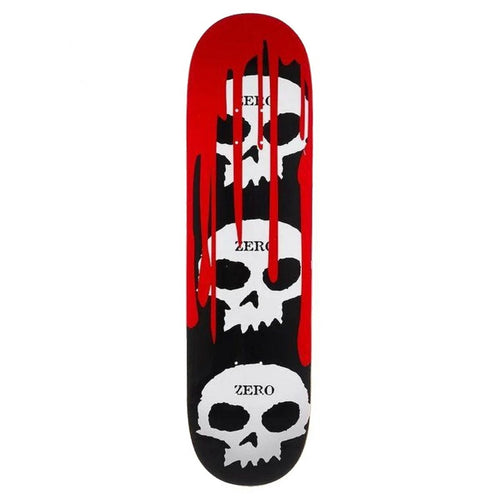 Load image into Gallery viewer, Zero - Skateboard - Deck - Zero 3 Skull Blood Skateboard Deck Multi 8.0   Deck
