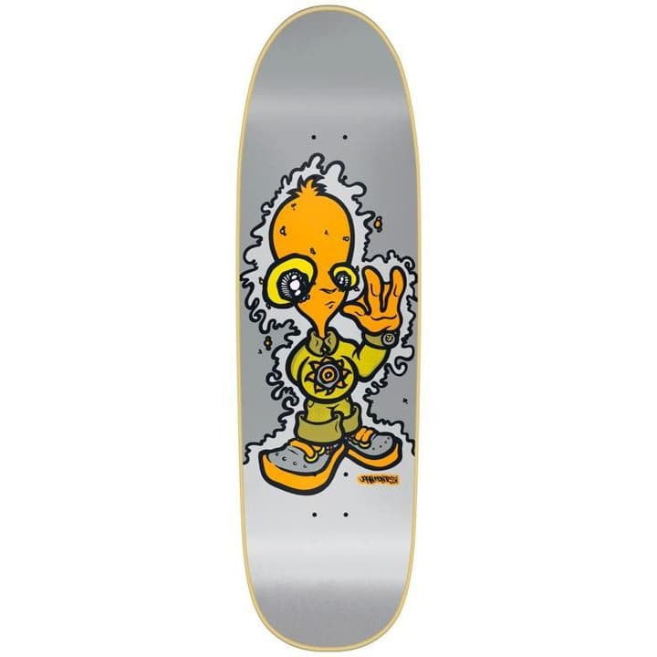 The New Deal Skateboards - Skateboard - Deck - 8.875X32.125 New Deal John Montesi Alien Sp Re-Issue Deck - Grey   Deck