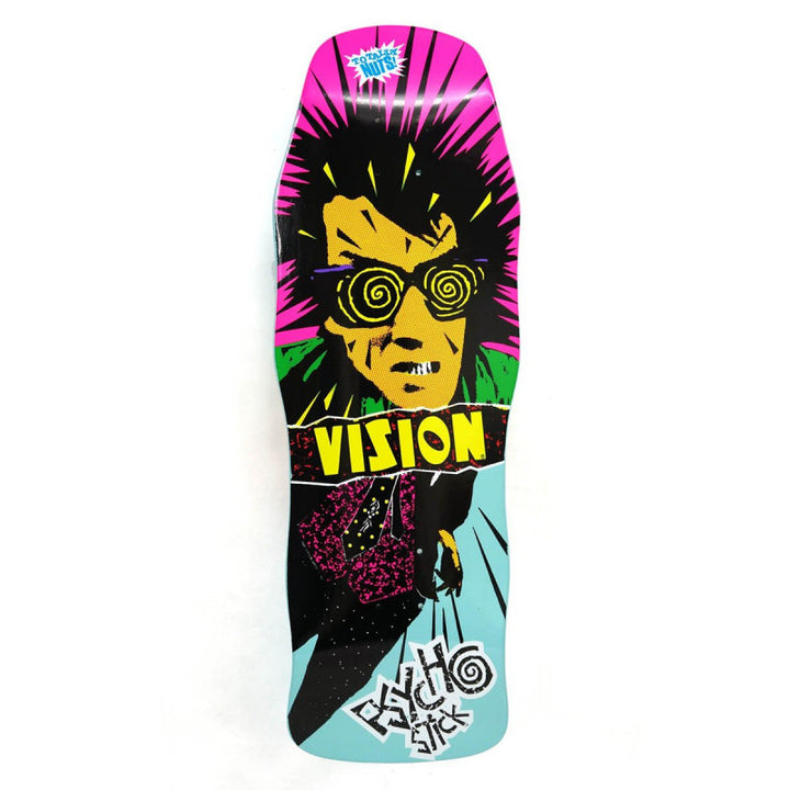 Vision Original Psycho Stick 10" Old School Skateboard Deck Violet () Deck